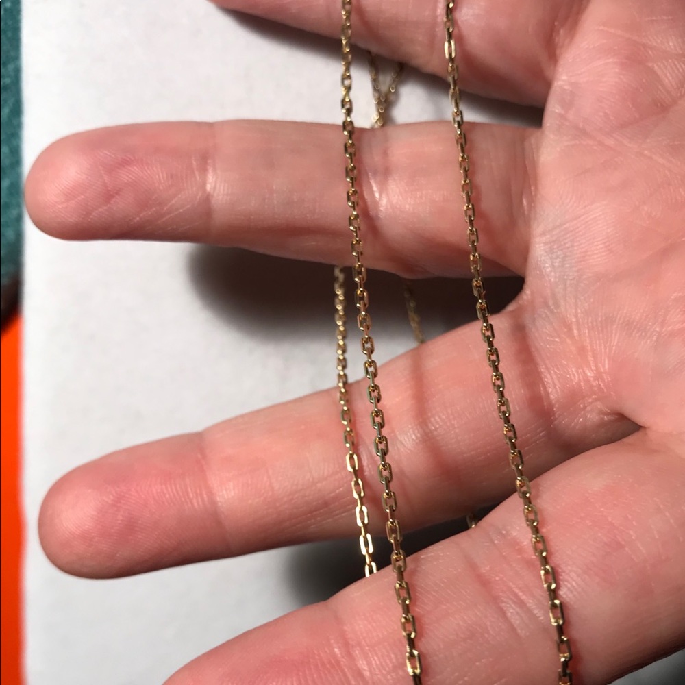 💛Inch of Gold Square Link Chain💛